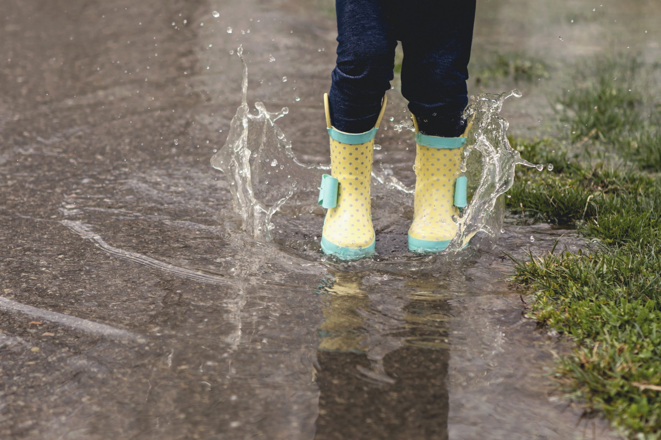 Recicla las botas de agua de tus peques.